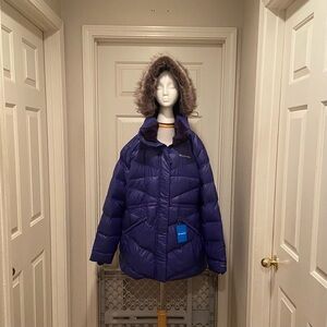 Columbia Peak to Park II Women’s Jacket With Detachable Hood Sz 3X Blue NWT
